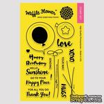 Силиконовый штамп от Waffle Flower - Balloon Messages, 10,1x15,2 см - ScrapUA.com