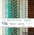 Набор бумаги Galeria Papieru - Piękny umysł - A Beautiful Mind, 30,5 x 30,5 см, 12 листов - ScrapUA.com