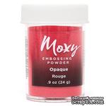 Пудра для ембоссинга Moxy Opaque Rouge от American Crafts,  17 г - ScrapUA.com