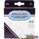 Клейові міні-каплі Scrapbooking Adhesives - Adhesive Dots Permanent, Mini .0625&quot;, діаметр 1.6 мм, 300 шт. - ScrapUA.com