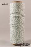 Хлопковый шнур от Baker&#039;s Twine - Seafoam, 2 мм, цвет салатовый/белый, 1 м - ScrapUA.com