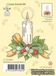 Акриловый штамп от LeCreaDesign - Clear stamp Christmas arrangement 2. with single candle - ScrapUA.com