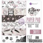 Набор бумаги от Prima - Rose Quartz  12&quot;x12&quot; Paper Pad, 30.5x30.5см, 30 листов - ScrapUA.com