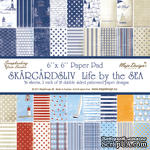 Набор бумаги для скрапбукинга от Maja Design - Life by the Sea PAPER PAD, 15х15 см, 36 листов - ScrapUA.com