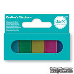 Цветные скобы от We R Memory Keepers - Crafters Staples, 1500 шт - ScrapUA.com