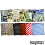 Набор бумаги 7Gypsies - Epicurean - Paper Pack, 15х15 см, 24 листа, двусторонняя - ScrapUA.com