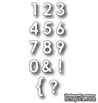 Лезвие - DIES- Parker Numbers, 14 шт. - ScrapUA.com