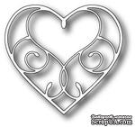 Лезвие - Dies - Silverdale Heart - ScrapUA.com