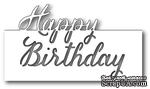 Ножи  от  Memory  Box  -  DIES  -    Grand  Happy  Birthday  Script - ScrapUA.com