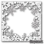 Ножи от Memory Box - Dancing Snowflake Square craft die - ScrapUA.com