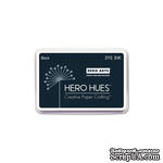 Пигментные чернила от Hero Arts - Hero Hues Dye Ink Pad: Black, черный - ScrapUA.com