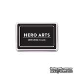 Пигментные чернила от Hero Arts - Hero Dye Ink Pad: Intense Black (черный) - ScrapUA.com