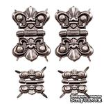 Петли для дверок Tim Holtz - Ideaology - Hinges - ScrapUA.com