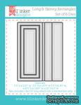 Нож для вырубки от Lil&#039; Inker Designs - Stitched Mats: Long &amp; Skinny Rectangles - ScrapUA.com