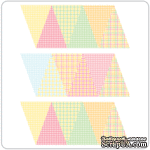 Бумажные украшения - Флажки &quot;Mini Summer Gingham Bunting&quot;, 36 шт. - ScrapUA.com