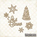 Чипборд Blue Fern Studios - Let it Snow - ScrapUA.com