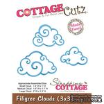 Лезвие CottageCutz - Filigree Clouds (3x3) - ScrapUA.com