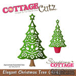 Лезвие CottageCutz Elegant Christmas Tree, 10х10 см - ScrapUA.com