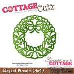 Лезвие CottageCutz Elegant Wreath, 10х10 см - ScrapUA.com