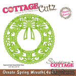 Лезвие CottageCutz - Ornate Spring Wreath, 10х10 см - ScrapUA.com