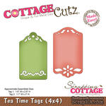 Лезвие CottageCutz - Tea Time Tags, 10х10 см - ScrapUA.com