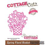 Лезвие CottageCutz - Spring Floral Basket (Elites) - ScrapUA.com