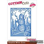 Лезвие CottageCutz - Snowman Winter Scene - ScrapUA.com