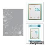 Папка для тиснения от Spellbinders - Floret Cluster Cut and Emboss Folder - ScrapUA.com