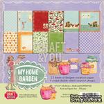 Набор плотной скрапбумаги от Craft &amp; You Design - MY HOME GARDEN, 30x30 см, 12 шт, 250 гр/м3 - ScrapUA.com