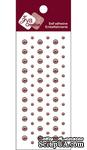 Клеевые полужемчужинки Dots Pearl - Chocolate, 69 шт - ScrapUA.com