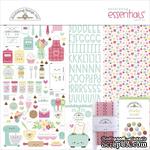 Набор бумаги и декора Doodlebug Essentials Page Kit - Made With Love - ScrapUA.com