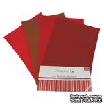 Набор фетра от Dovecraft - Reds, формат A4, 8 листов - ScrapUA.com