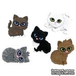 Набор декоративных пуговиц Dress It Up - Kitten Kaboodle - ScrapUA.com