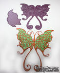Набор лезвий Large Lace Faerie Queen w/Angel Wing от Cheery Lynn Designs, 3 шт. - ScrapUA.com