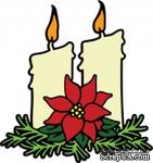 Лезвие Christmas Candlelight от Cheery Lynn Designs - ScrapUA.com