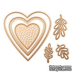 Ножи от Spellbinders - Heart Valentines Die Set - Small Die of the Month Club. В упаковке 6 ножей. Подходит для применения с такими машинками Sizzix : Sizzix Big Shot Machine , Sizzix Vagabond Machine , Sizzix Big Shot PRO Machine. - ScrapUA.com