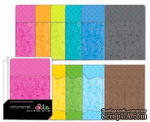 Набор конвертов и кармашков Hampton Art  - Ditto 5x7 Bracket Envelopes and Pockets, 6 цветов - ScrapUA.com