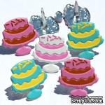 Набор брадсов Eyelet Outlet - Cake Brads, 12 шт - ScrapUA.com