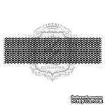 Акриловый штамп Lesia Zgharda F101 Вязание изнаночными петлями, размер 10.8х2.9 см - ScrapUA.com