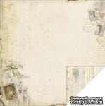 Лист двусторонней скрапбумаги Fabscraps - Marie Antoinette Double-Sided Paper - Garden, 30х30 см - ScrapUA.com
