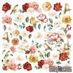 Набір картинок для вирізання Miracle flowers 30,5х30,5 см - ScrapUA.com