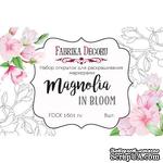 Набор открыток для раскрашивания маркерами Magnolia in bloom, ТМ Фабрика Декора - ScrapUA.com