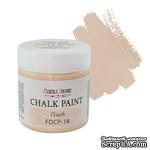 Меловая краска Chalk Paint Персик 50ml, ТМ Фабрика Декора - ScrapUA.com