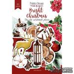 Набір висічок, колекція Bright Christmas, 61 шт - ScrapUA.com