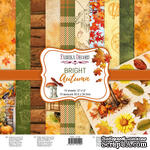 Набір скраппаперу Bright Autumn 30.5 х 30.5 см, 10 аркушів, ТМ Фабрика Декора - ScrapUA.com