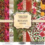 Набор бумаги 20Х20 Botany winter, ТМ Фабрика Декору - ScrapUA.com