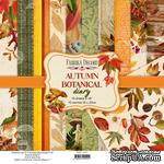 Набор скрапбумаги Autumn botanical diary 20x20 см 10 листов, ТМ Фабрика Декора. - ScrapUA.com