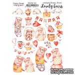 Набор наклеек (стикеров) 26 шт Lovely bears #161, ТМ Фабрика Декора - ScrapUA.com