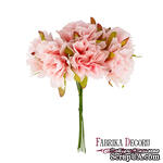 Набір квітів черешні, ніжно-рожеві, 6 шт, ТМ Фабрика Декора - ScrapUA.com