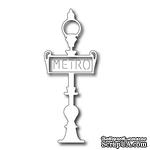 Лезвие Frantic Stamper - Precision Die - Metro Sign - ScrapUA.com